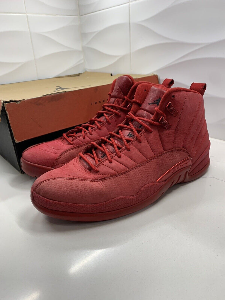 Air Jordan Retro 12 Gym Red Suede Year 2018 130690-601 Size 11.5