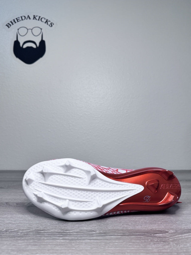 Size 11.5 - Adidas Adizero Electric Orange White Football Cleats IH8570 New