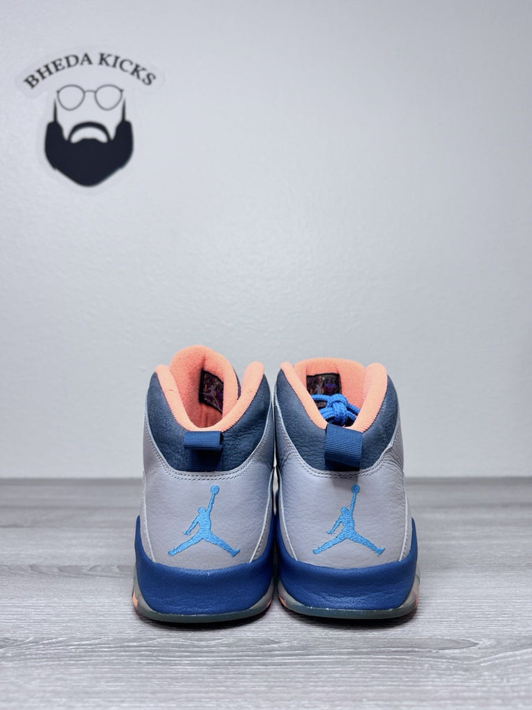 Size 12 - Nike Air Jordan 10 Retro Bobcats 2014 310805-026 Grey Men's Sneakers