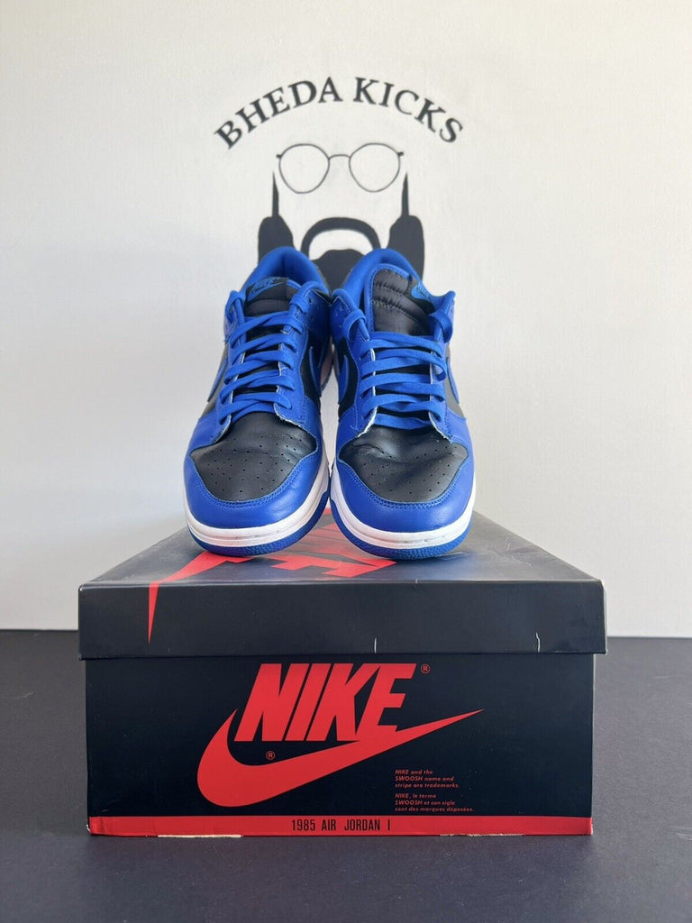 Nike Dunk Low Hyper Cobalt Size 9 Men’s DD1391 001 Black-Hyper Cobalt-White