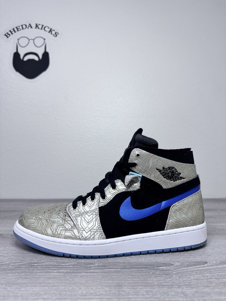 Size 13 - Air Jordan 1 Zoom Air CMFT Gold Laser DQ0659-700 Tried On