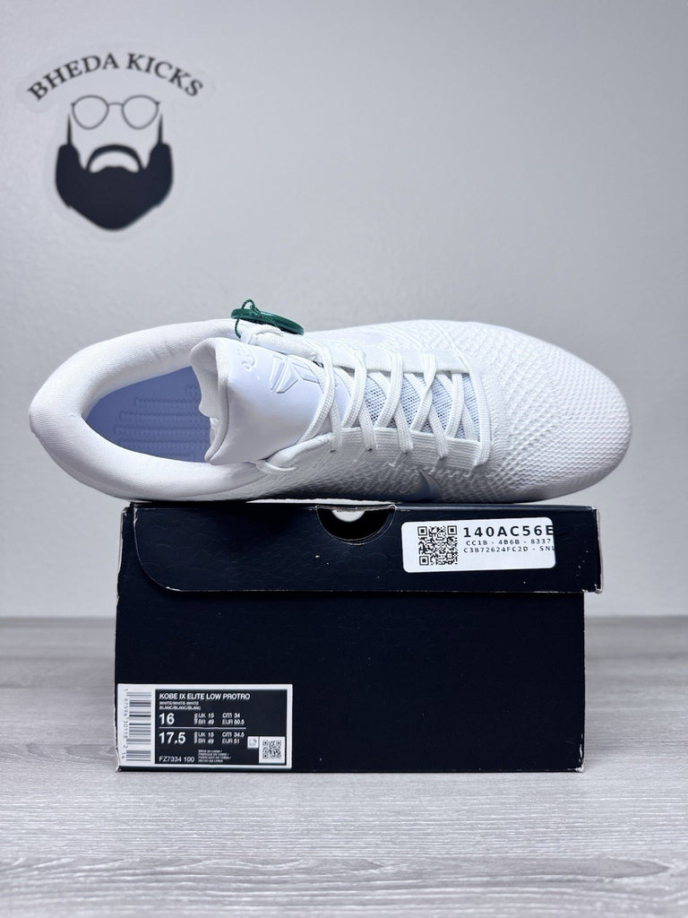 Size 16 - Nike Kobe 9 Elite Low Protro "Halo" Basketball Shoes FZ7334-100 New