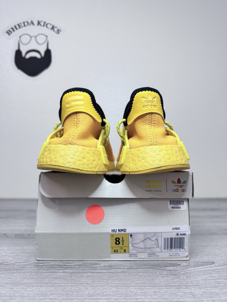 Size 8.5 - Adidas Pharrell x NMD Human Race Trail Blank Canvas World GY0091