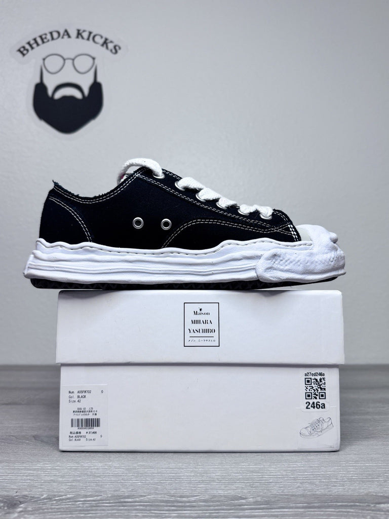 Size 42 EU/9 US - Maison Mihara Yasuhiro Hank Sole Canvas Low Preowned