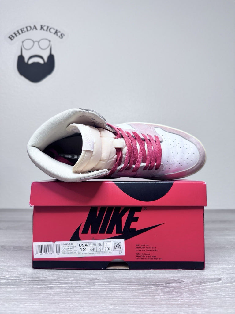 Size 12W/10.5M - Nike Air Jordan 1 Retro High OG Washed Pink FD2596-600