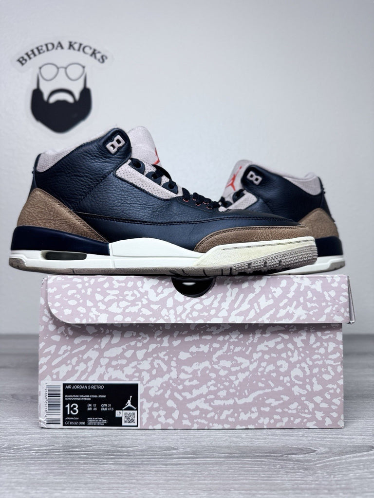 Size 13 - Air Jordan 3 Retro Mid Desert Elephant (CT8532-008) Preowned
