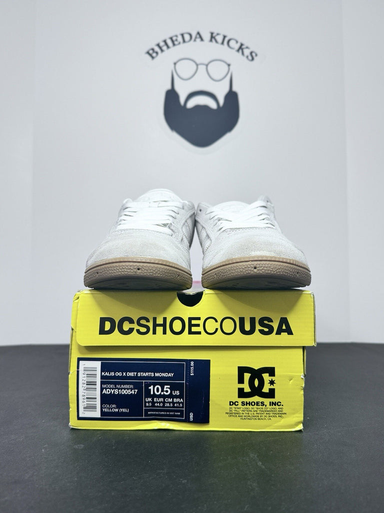 Size 10.5 - Adidas Busenitz Beige & White Men’s  (C76859) Preowned Authentic
