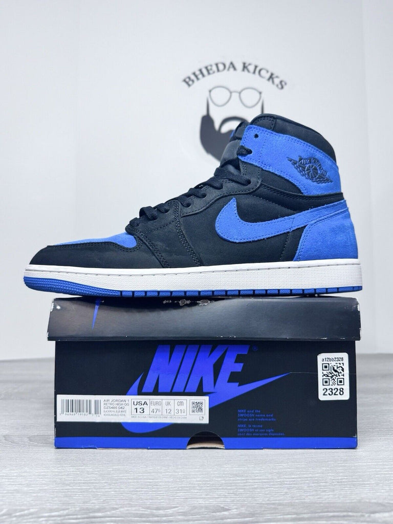 Size 13 - Nike Air Jordan 1 Retro High OG Black Royal Reimagined DZ5485-042