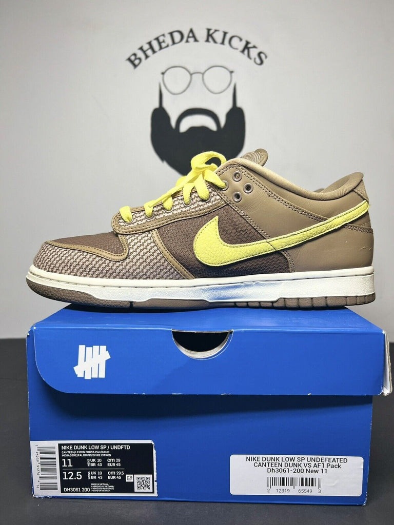 Nike Dunk Low SP Undefeated Canteen | Men's Size 11 | DH3061-200 Preowned Rare