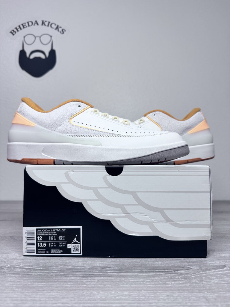 Size 12 - Air Jordan 2 Retro Low Melon Tint DV9956-118 Men's NEW DS