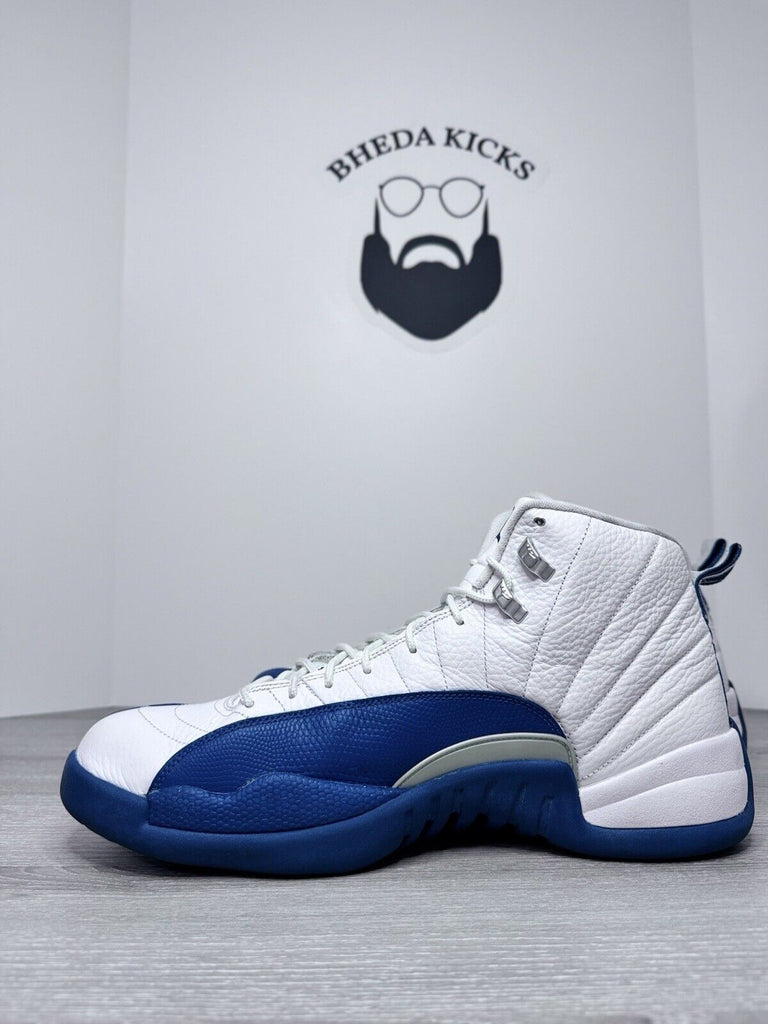 Size 15 - 2016 Nike Air Jordan 12 XII Retro French Blue 13690-113 Preowned