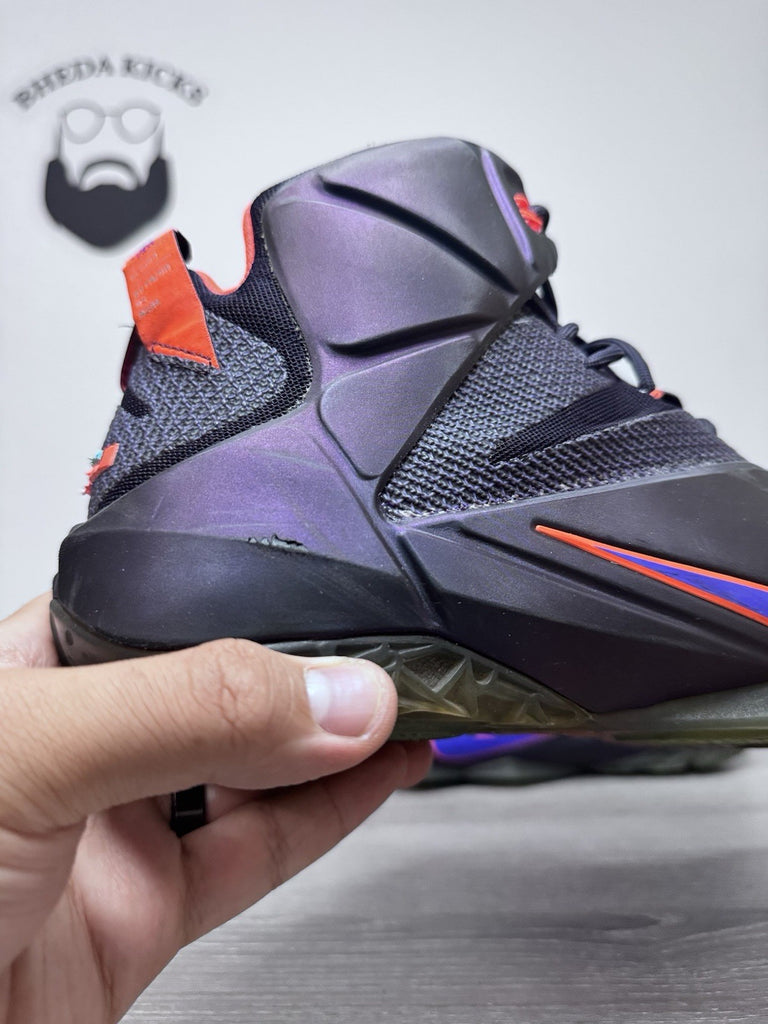 Size 15 - Nike LeBron 12 Instinct 684593-583 Preowned Authentic Og Rare