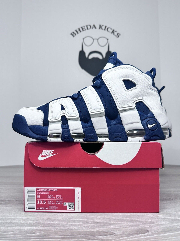 Size 9 - Nike Air More Uptempo Olympic Men's 414962-104 Worn Once Authentic