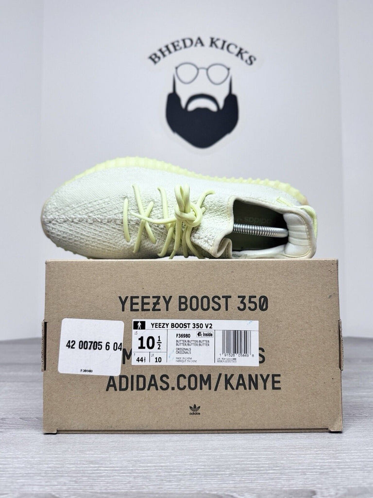 Size 10.5 - Adidas Yeezy Boost 350 V2 Butter F36980 OG Preowned Authentic