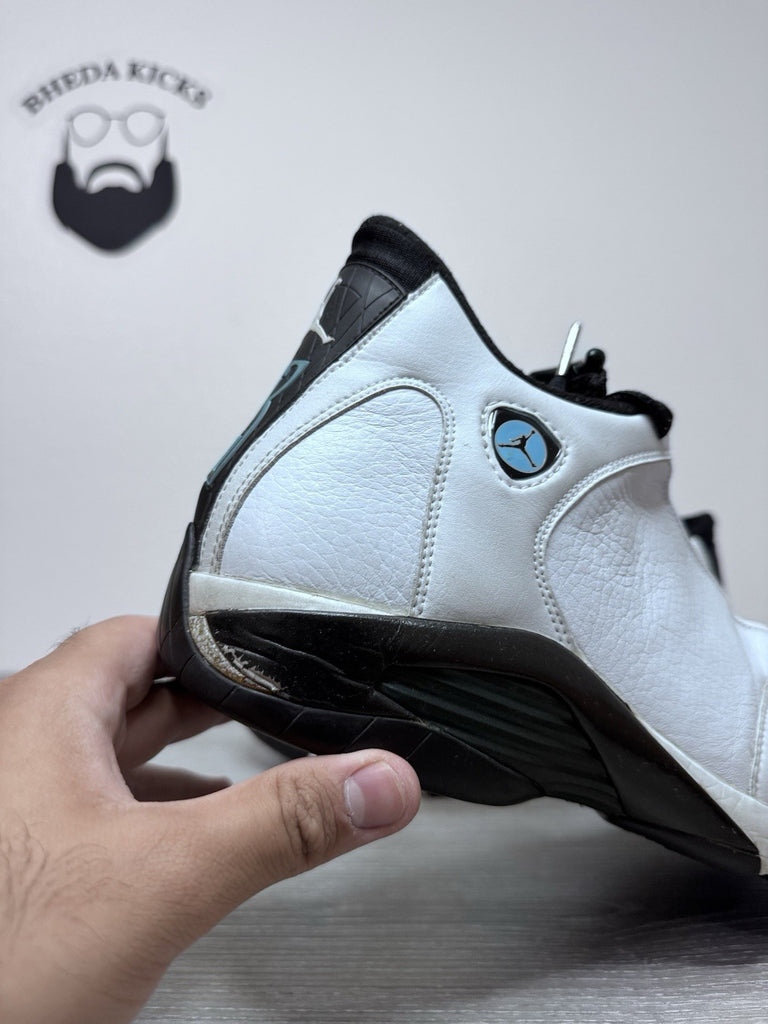 Size 12 - Air Jordan 14 OG 1999 Oxidized Green 136011-103 Preowned Authentic