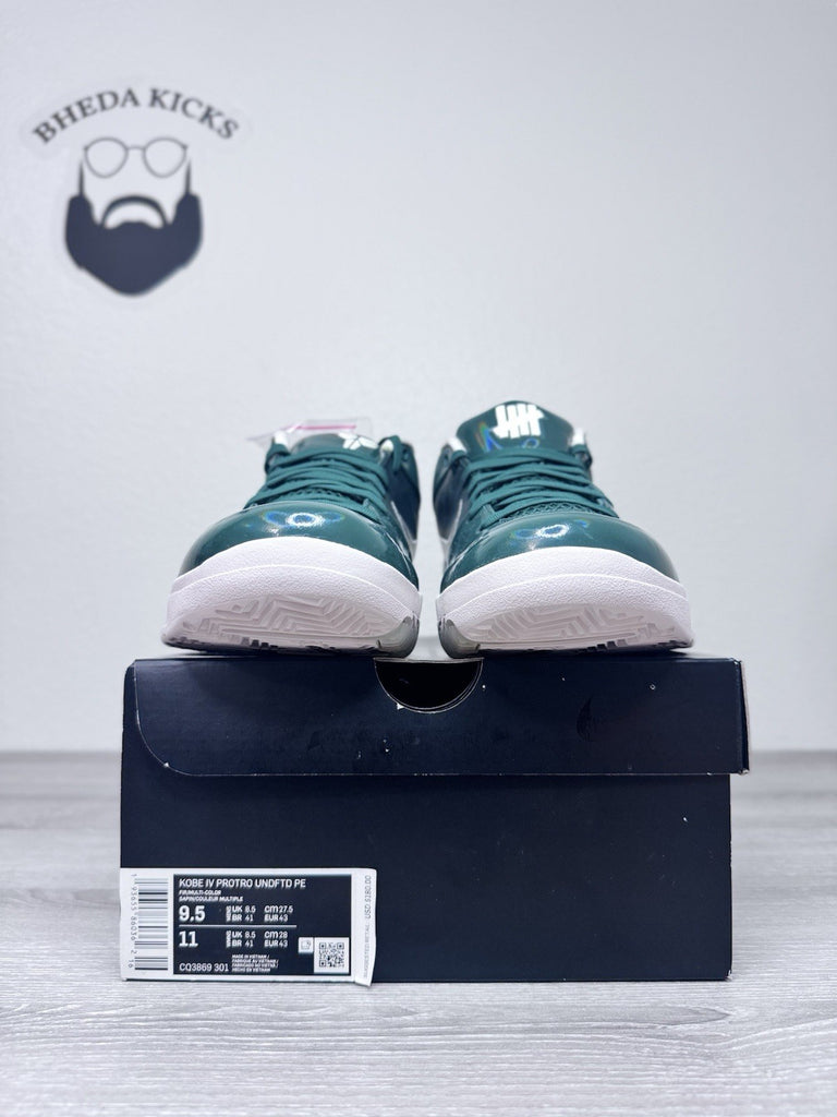 Size 9.5 - Nike Zoom Kobe 4 Protro x Undefeated Milwaukee Bucks (CQ3869-301) New