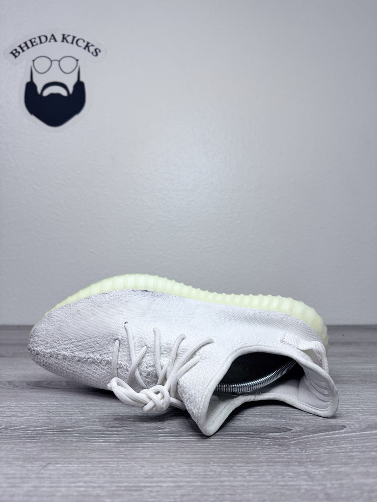 Size 12 - Adidas Yeezy 350 Boost V2 Cream Triple White 2017 CP9366 Preowned