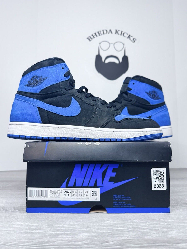 Size 13 - Nike Air Jordan 1 Retro High OG Black Royal Reimagined DZ5485-042