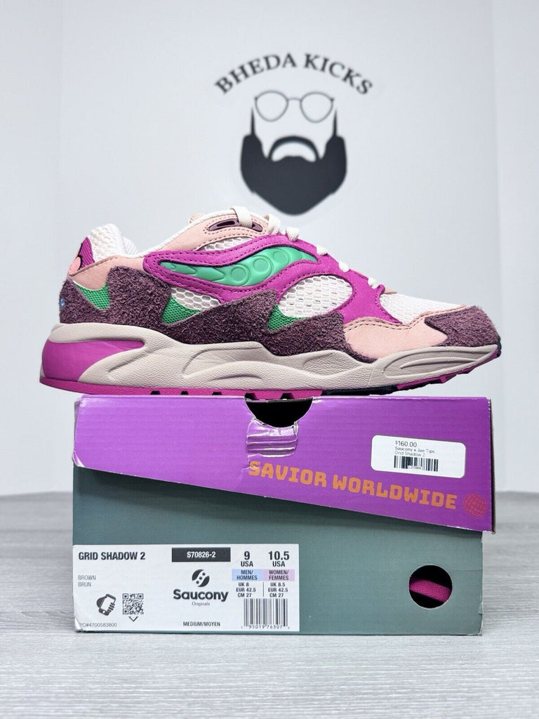 Size 9 - Saucony Jae Tips x Grid Shadow 2 What's the Occasion? - Wear To The...