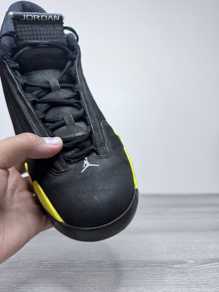 Size 13 - Air Jordan 14 Retro Thunder (487471-070) Preowned Authentic