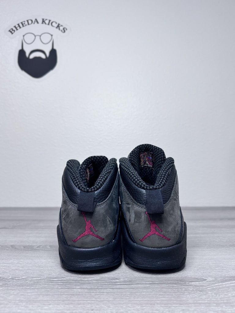 Size 12 - Air Jordan 10 Retro 2018 Shadow Grey Black Suede Leather (310805-002)