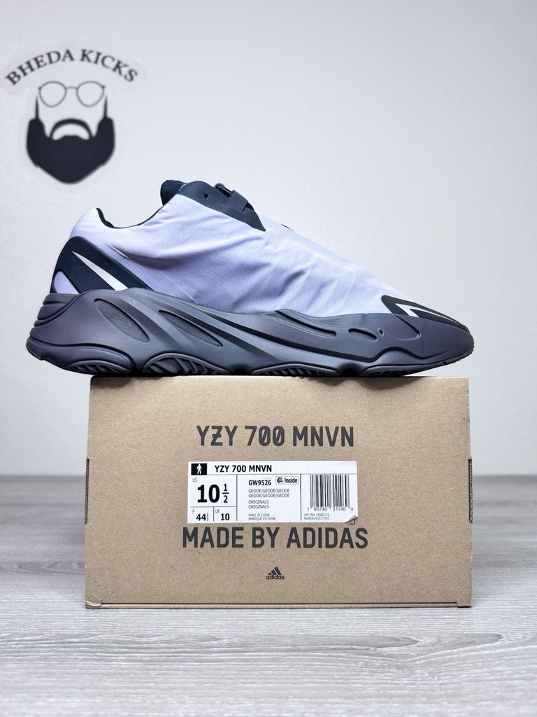 Size 10.5 - adidas Yeezy Boost 700 MNVN Geode GW9526 Authentic Og Worn Once