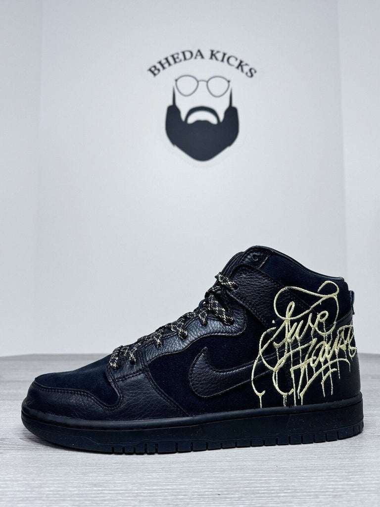 Size 12 - Nike FAUST x Dunk SB High The Devil is in The Details DH7755-001