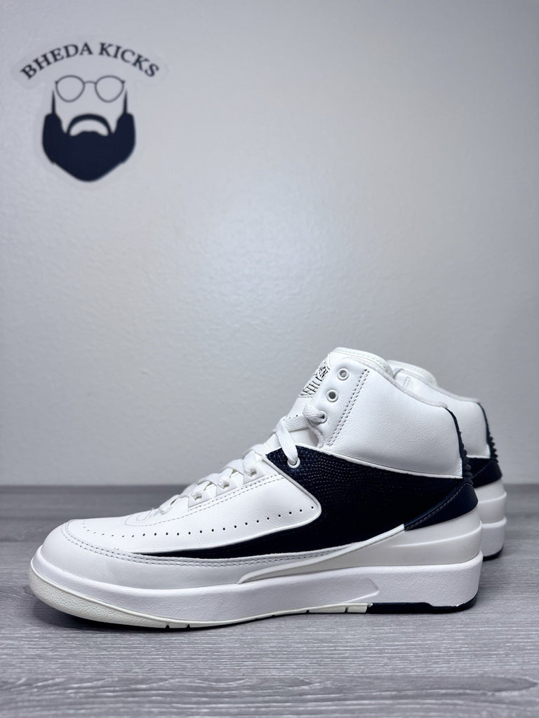 Size 10.5W (9 Men’s) - Air Jordan 2 Retro Sail Black DX4400-100 Preowned
