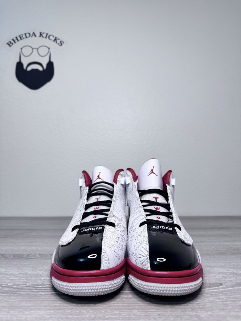 Size 10 - Nike Air Jordan Dub Zero White Black Red 311046-116 NEW DS
