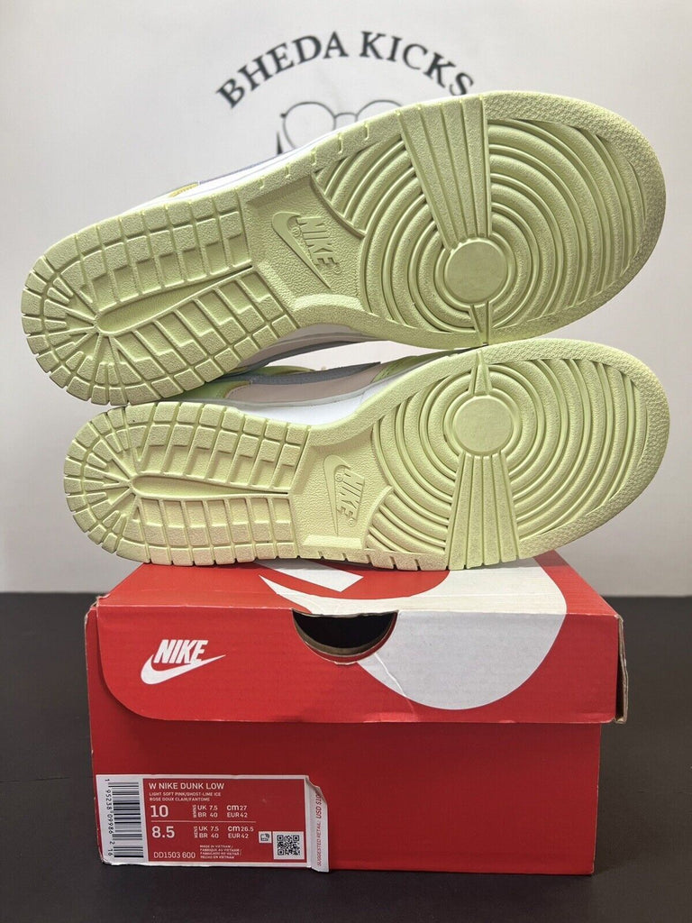 Women’s Nike Dunk Low “Lime Ice” Size 10W/8.5M (DD1503-600) Preowned Authentic