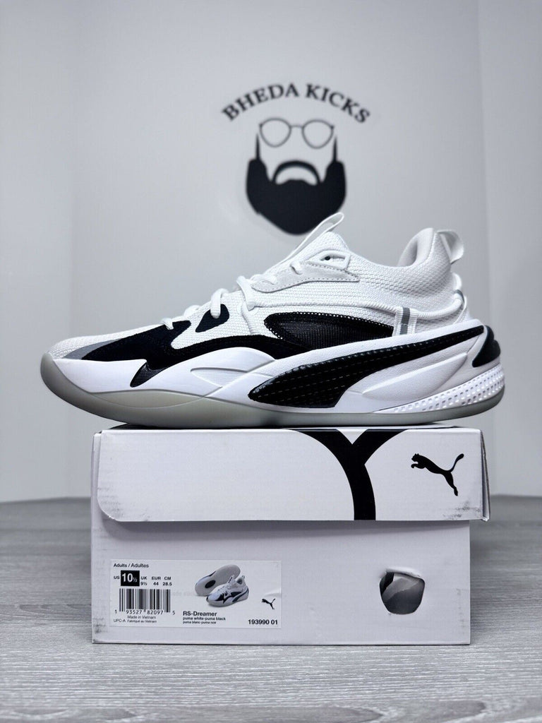 Size 10.5 - PUMA RS-Dreamer x J. Cole Ebony and Ivory Preowned 193990-01