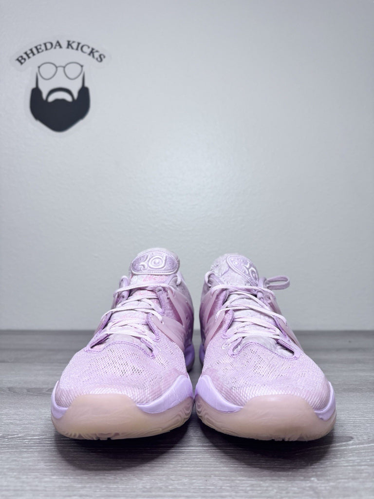 Size 15 - Nike KD15 NRG Low Aunt Pearl Pink Basketball Shoes DQ3851-600 Men