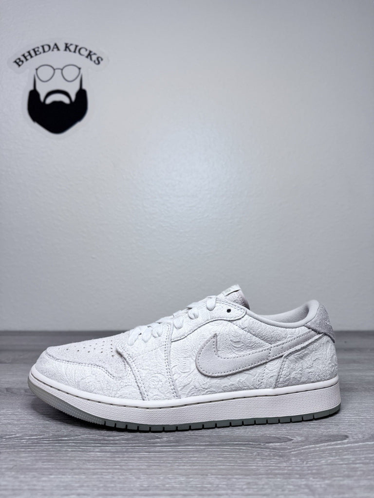 Size 12 - Jordan 1 Low Retro OG x Chris Paul Give Them Flowers FZ0455-200