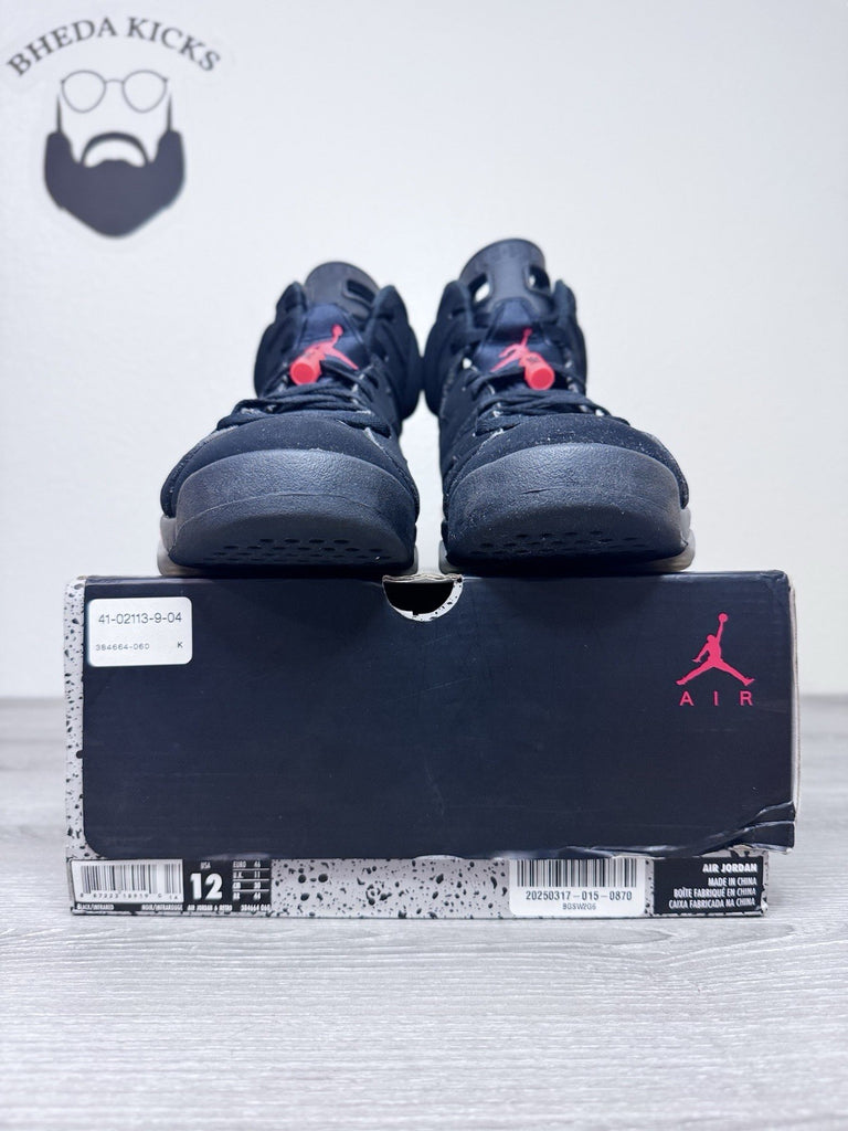 Size 12 - Jordan 6 Retro Mid Infrared 384664-060 Preowned Authentic Rare