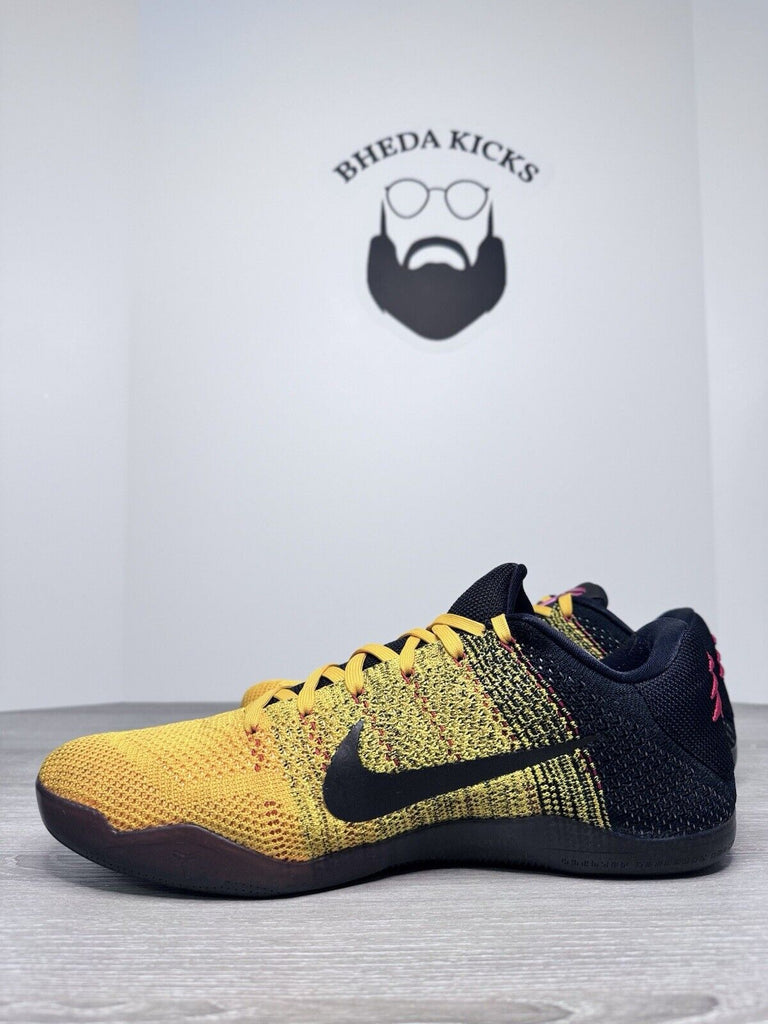 Size 12.5 - Nike Kobe 11 Elite Low Bruce Lee 822675-706 Preowned CLEAN