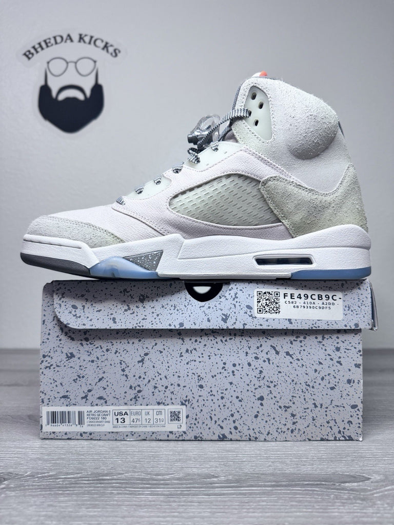 Size 13 - Nike Air Jordan 5 Retro SE Craft Light Orewood Brown FD9222-180