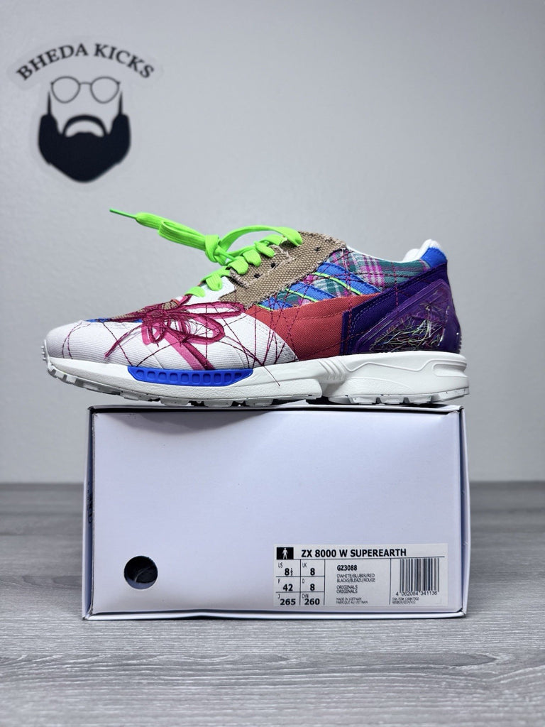Size 8.5 - Adidas ZX 8000 Super Earth Sean Wotherspoon Sneakers Brand New