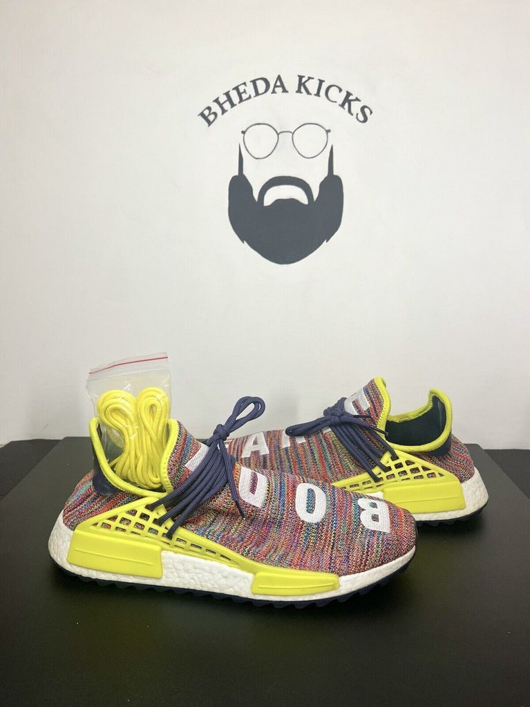 Adidas Human Race NMD Shoe Pharrell Multicolor AC7360 Preowned Authentic Size 14