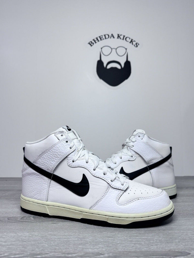 Size 10.5 - Nike Dunk High White Black "Storm Trooper" 317982-126 Preowned