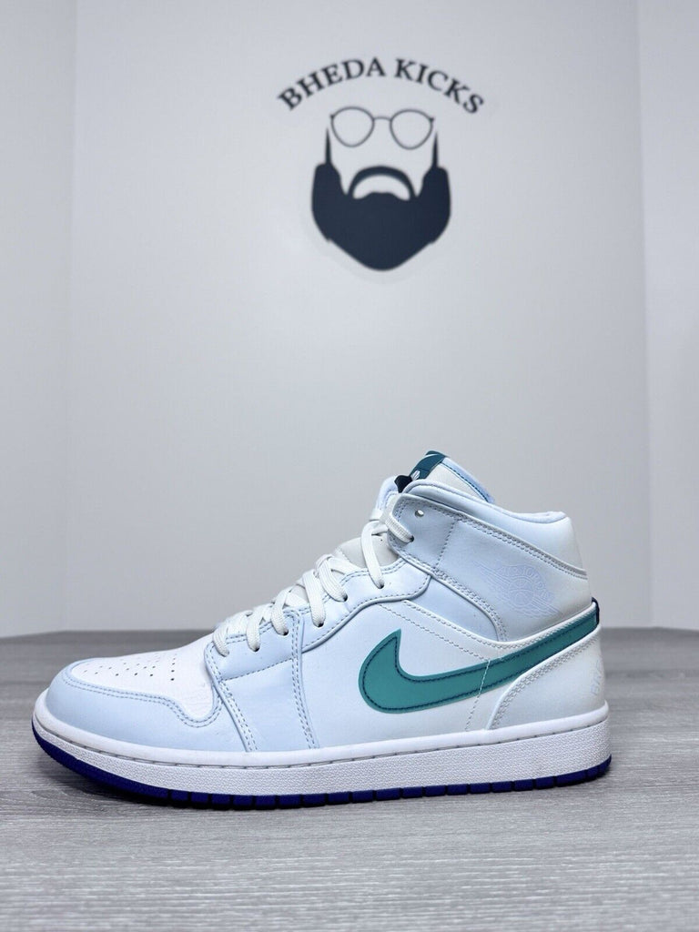 Size 9.5 - Jordan 1 Mid Pregame Pack Mindfulness Luka Doncic-CW5853-100