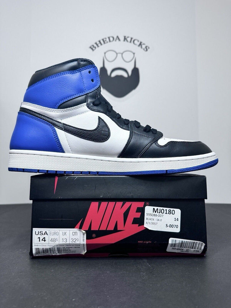 Jordan 1 Retro High OG x Fragment Design 2014 716371-040 Rare Men’s Size 14