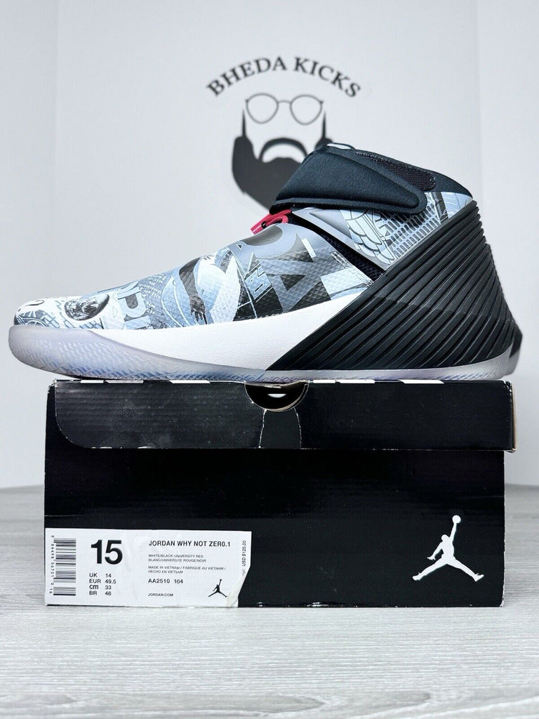 Size 15 - Jordan 'Why Not?' ZER0.1 Mirror Image 2018 AA2510-104 New DS