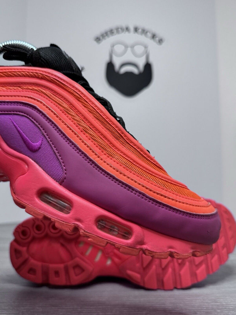 Size 9.5 - Nike Air Max 97 Plus Racer Pink 2018 AH8143-600 Preowned Og