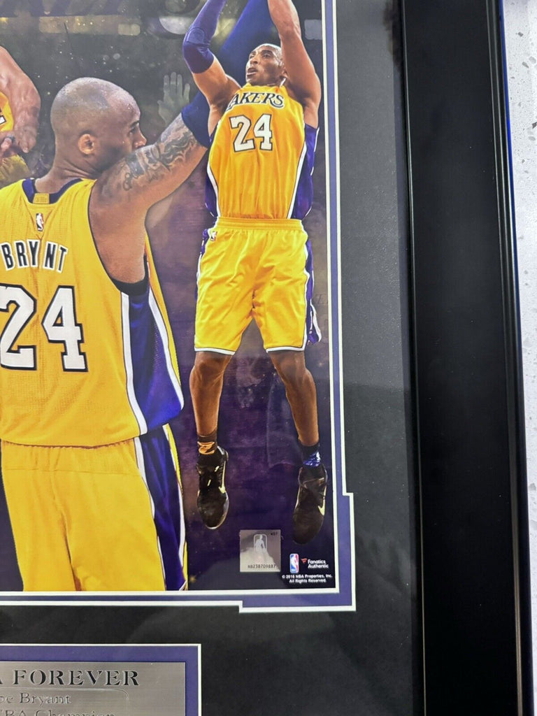 Framed Kobe Bryant Pictures Lakers Photo With Signature