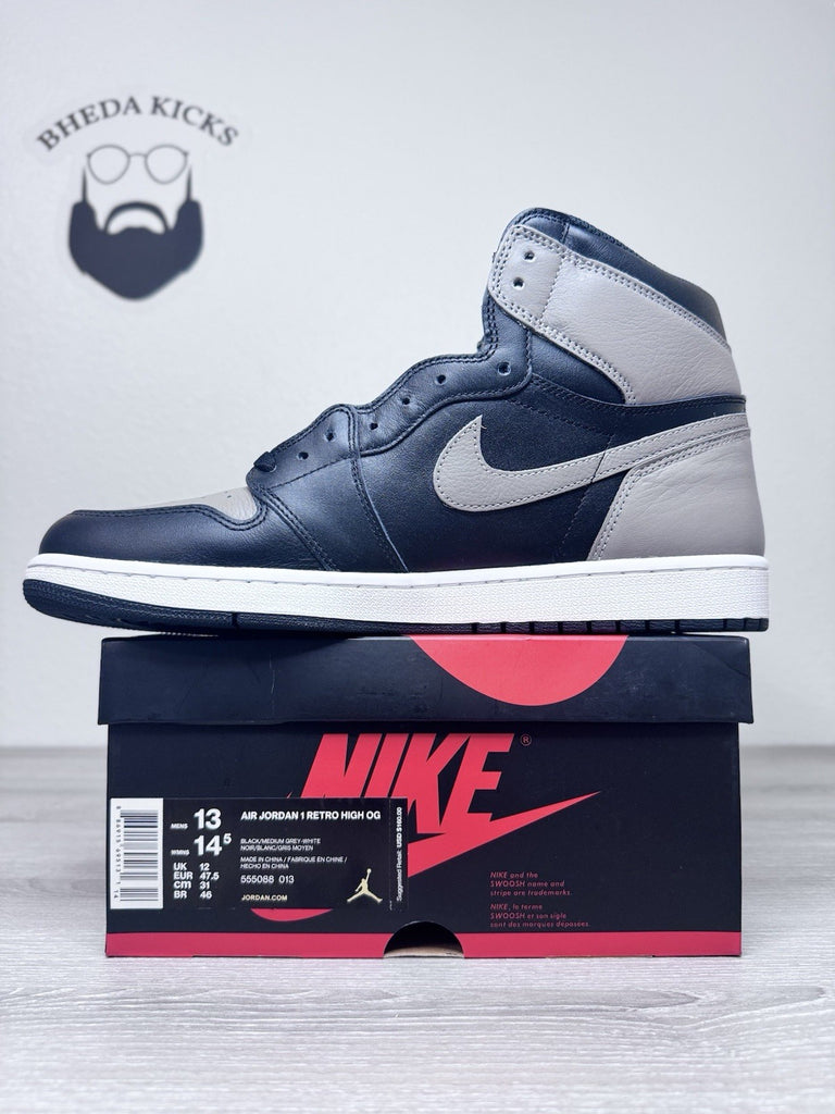 Size 13 - Nike Air Jordan 1 Retro High OG Shadow 2018 (555088-013) NEW DS