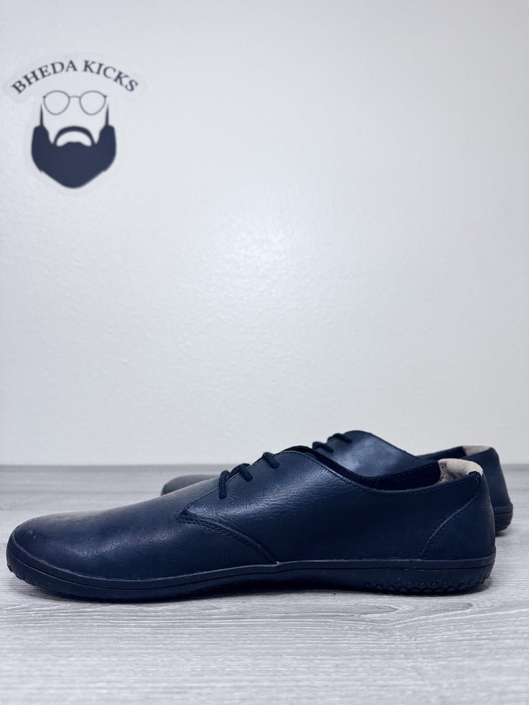 Size 49EU/15 US - Vivobarefoot Ra Black Leather Minimalist Zero Drop Shoe