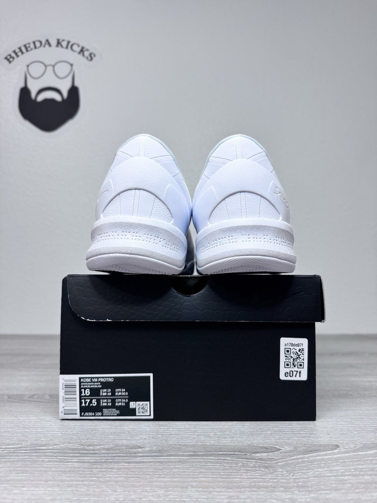 Size 16 - Nike Kobe 8 Protro Halo White FJ9364-100 Basketball Shoes Sneaker New