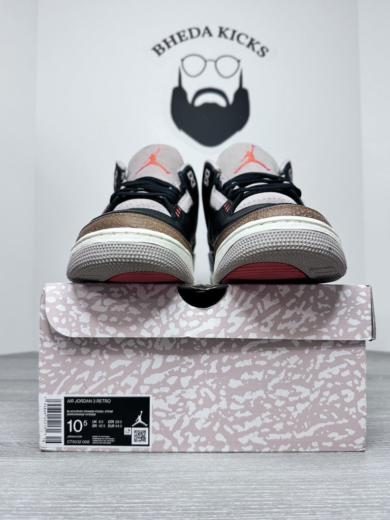 Size 10.5 - Nike Air Jordan 3 Retro Desert Elephant CT8532-008 Preowned