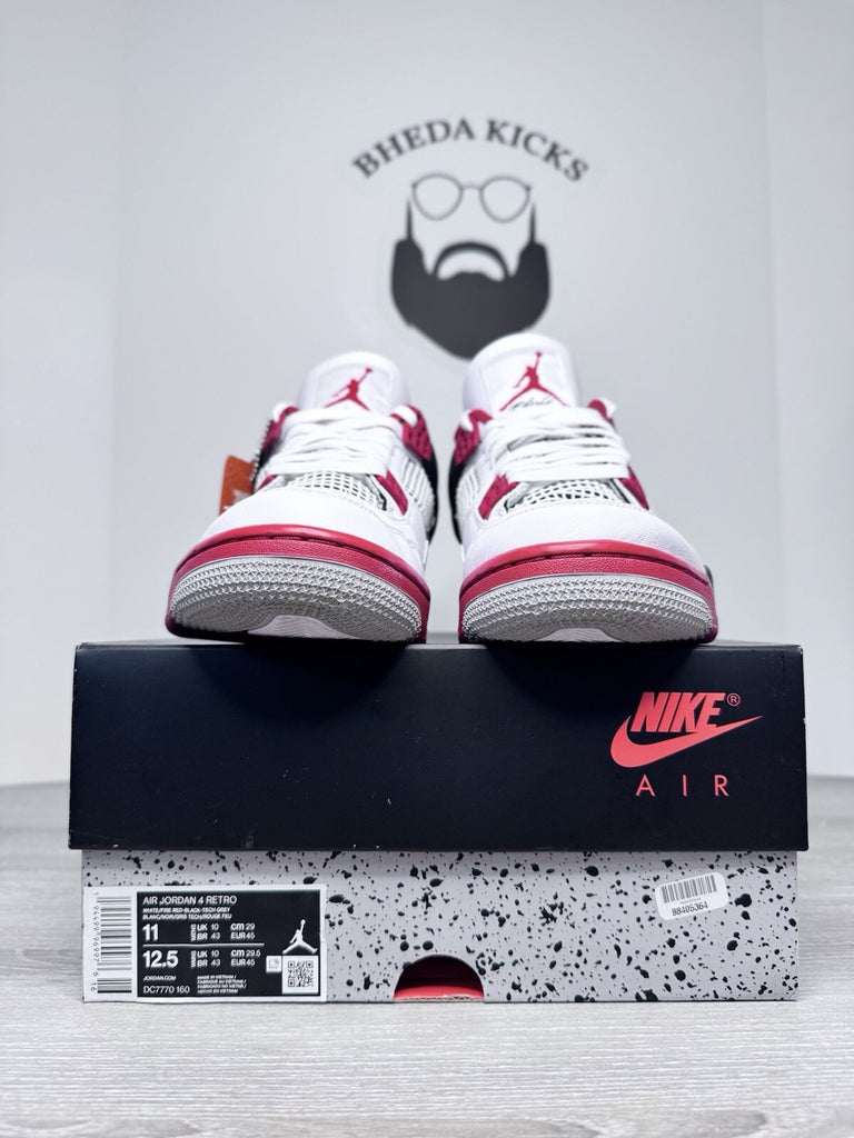 Size 11 - Jordan 4 Retro Fire Red DC7770-160 Preowned Authentic Rare