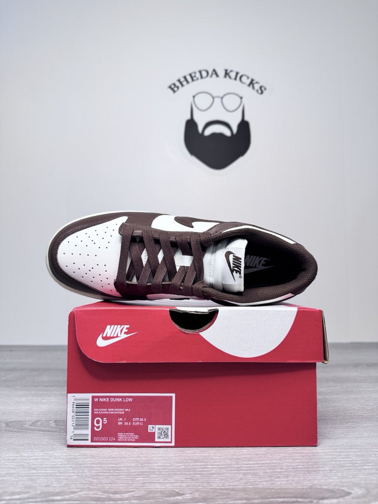 Size 9.5W/8 Men’s - Nike Dunk Low Cacao Wow DD1503-124 Women NEW DS